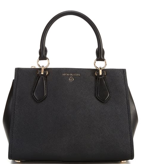 michael kors small satchel saffiano leather|Michael Kors marilyn medium.